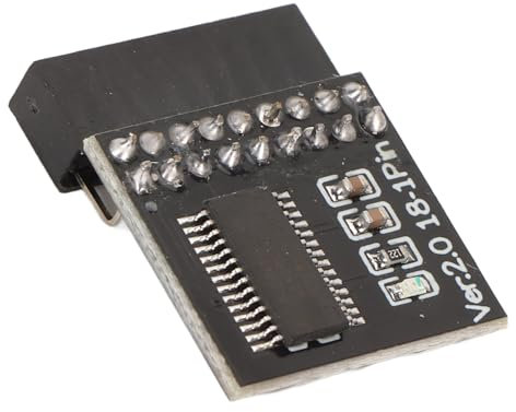 ASROCKRACK Zubehör TPM 2.0 Modul mit Infineon SLB9665 Chip für Asrock Motherboard sicher speichert Verschlüsselungsschlüssel, stabile Leistung