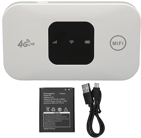 Routeur WiFi Mobile 5G débloqué Emplacement pour Carte SIM, Point D'accès Mobile de Poche sans Fil, Point D'accès WiFi Portable de Voyage