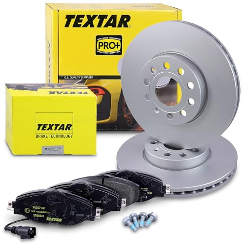 TEXTAR Bremsenset Vorderachse inkl. Bremsscheiben vorne Ø 288 mm