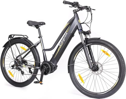 Eleglide C1 ST E-Bikes, 27,5 Zoll Mittelmotor Elektrofahrrad für Damen und Herren, 250W 70Nm E-Bike, 14,5 Ah Lithium-Akku, Shimano 7 Gänge Trekking Ebike, cityräder 25 km/h bis zu 150 km