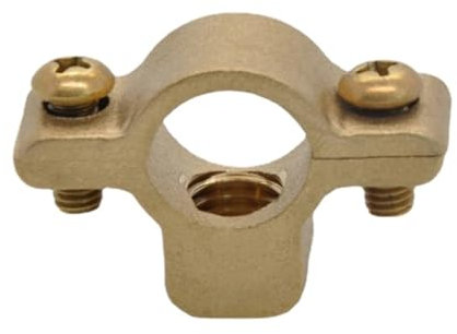 SQING Ajustement 15 22 28 35 42 54 65 80 100mm OD Tube en laiton M10 collier de serrage Support Support cintre fixe plomberie eau (Size : 15mm(Range 13-15mm))