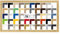 Colorello Bilderrahmen Posterrahmen Puzzlerahmen 38x98 cm Fichte Dekor 98x38 cm mit weisser Rückwand und klarem Acrylglas