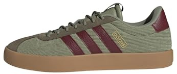 adidas Herren VL Court 3.0 Shoes Schuhe, Tent Green/Shadow Red/Olive Strata, 41 1/3 EU