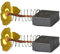 VDCVADKYE 2 uds 7x17x17mm cepillos de carbón herramienta eléctrica, Compatible con motores eléctricos Greenmaster GMD 118-1 cinta de correr Fusion E12