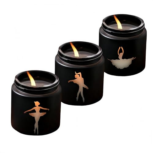 Duftkerzen Geschenkset für Frauen,Geburtstagsgeschenk für Frauen, Geschenke zum Valentinstag, Geschenke zum Muttertag,3 Stück Duftkerzen im Glas,Lavendel, Rose, Gardenie,Kerzen Deko