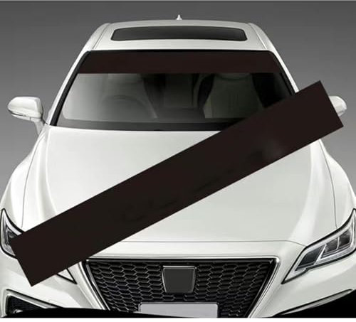 WACDXST Auto-Windschutzscheiben-Aufkleber, für VW Volkswagen T5 T6 multivan selbstklebend Auto-Emblem Frontscheibedekorative Aufkleber Dekorationsleiste