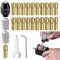 Multi Chuck Set for Dremel Collet Nut Kit,26PCS Chuck Keys for Drill,Drill Chucks Collet Chucks Set 0.5-3.2mm Shank Replacement Accessory for Dremel（3000 4000 7700 8200）