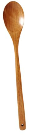 MOLUCKFU Long Handle Mixing Spoon Bamboo Mixing Spoon Coffee Wood
