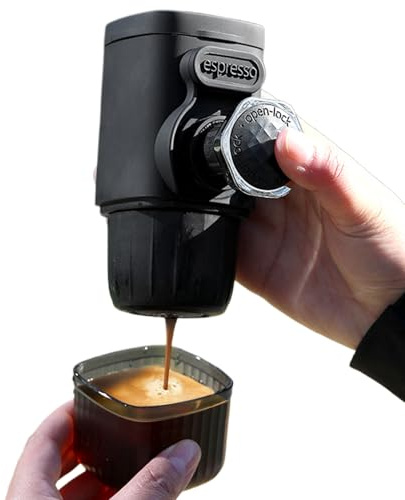 Generisch Reise Kaffeemaschine | Reisekaffeemaschine - Handpresse Mit Mahlwerk Für Zuhause Küche Auto Und Camping