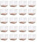 20 Pcs Silicone Chair Leg Caps Floor Protector Round Square Furniture Feet Covers