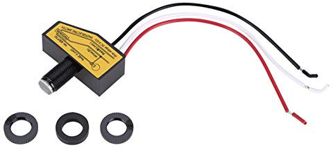 DC Photocell Switch 12V Low Voltage Dusk to Dawn Mini Light Switching Sensor for LED Lighting