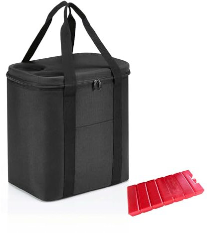 reisenthel coolerbag mit Zugabe Thermo Kühltasche Thermotasche (coolerbag XL Black)