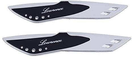 Beauneo Front Auto Scheibenwischer Spoiler Presser mit Strass