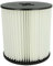 vhbw Faltenfilter Ersatz für Dirt Devil 8106-01 für Staubsauger - Filter, Patronenfilter, schwarz weiß