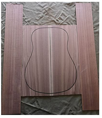 Guitar DIY Kit 1 Satz Gitarrenrückseiten- Und -Seiten-Kit 41-Zoll-Gitarrenplatte Guitarra-Herstellungsmaterial (Color : 7)