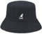 Kangol Frottee Bermuda Bucket Stoffhut Sommerhut Strandhut Sonnenhut Fischerhut (L (58-59 cm) - dunkelgrau)