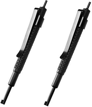 JOTOVO Universal-Handschellen-Schlüssel, starkes Polymer-Finish, Polizei-Manschetten-Schlüssel, Clip für alle Handschellen der Standard-Serie, 2 Stück