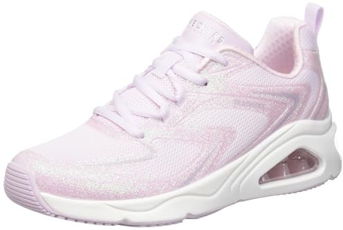 Skechers Femme Tres-AIR UNO Airy, Lt Pink Glitter Hot Melt Mesh, 36 EU