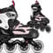Movino Inline Skates Cruzer Two Rollschuhe Kinder Mädchen Jungen Inliner Rollerskates Fitness Sport Outdoor Inliner für Kinder Inlineskates Verstellbar Großen Rädern 80 mm Kids-Inliner, L (38-41)