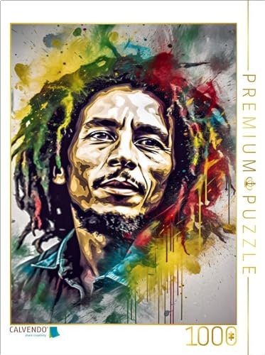 CALVENDO Puzzle Bob Marley | 1000 Teile Lege-Größe 48 x 64 cm Foto-Puzzle für glückliche Stunden