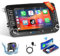 Autoradio 2G+64G per VW Golf 5 6 Polo Seat Skoda Passat con A-pple Carplay, Podofo 7'' Android Auto Radio con Navigazione GPS/WiFi/Bluetooth/HiFi/EQ/FM/RDS+Telecamera di Retromarcia AHD, Microfono