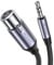MOSWAG 3.5mm Mini Jack a XLR Cavo Bilanciato, XLR 3 pin Femmina Jack Microfono a 3.5mm Connettore Cavo Audio compatibile con Computer, Microfono (2M)
