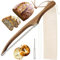 ADDLIVE Knife Scalloped Bread Cutter With Wooden Handle - Professional Bread Knife For Homemade Bread, Sourdough, Bagel, Cake, Fruit