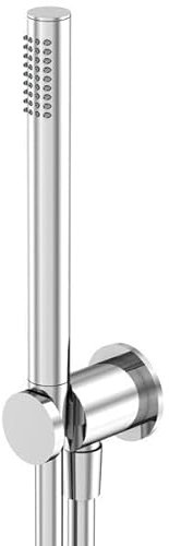 Steinberg Série 340 Garniture de douche à main, incl. coude de raccordement de douche intégré, flexible de douche, support, 3401670, Couleur: chrome