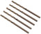 5pcs HSS M35 Cobalt Drill Bit 1-4mm Auger Drill Bits For Stainless Steel Metal Wood Drilling Hole Cutter Power Tool Accessories(4mm 5PCS)
