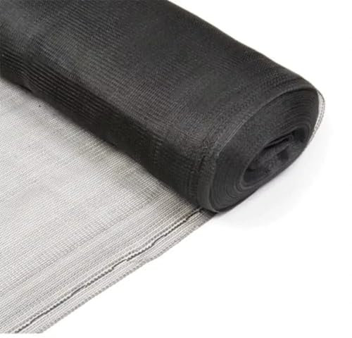 2m x 50m Garden Debris Scaffold Netting, High GSM/UV Protection Fence Windbreak Mesh Sheets (Black)