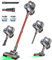 Chosbe - Cordless Vacuum Cleaner, 500W/40Kpa with 45 Minutes Runtime, Self-contained Vacuums for Home, Anti-Tangle, 1.5L Dust Cup, Rechargeable Vacuum for Hardwood Floor