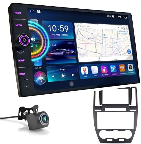 UGAR Android 15 Car Stereo Compatible for Land Rover Freelander 2006-2014; Discovery 2004-2009; Range Rover Sport 2005-2009 9-inch Touchscreen Radio with Wireless CP & AA, 8GB+128GB, Bluetooth, WiFi,