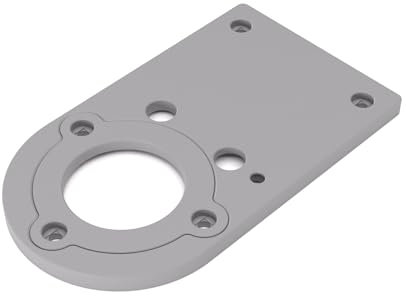 Piastra di base/adattatore adatto per fresatrici Bosch GKF 12V-8 per manicotti di copia