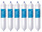 SSJAPYQV Filtre À Eau for Réfrigérateur, Compatible avec Les Modèles GE GXRTQR, Samsung HAFEX/EXP DA29-10105J Et Whirlpool WHKF-IMTO.(6pcs)