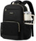 LOVEVOOK Rucksack Damen,18 Zoll Laptop Schulrucksack Teenager mit großem Fach für Trinkflaschen,Travel Backpack Women Elegant für Uni, Tagesrucksäcke Daypack Arbeitstasche Lehrertasche Reiserucksack