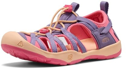 KEEN Unisex Kinder MOXIE SANDAL Sandale LILA DUNST/ROSA LIMONADE 31