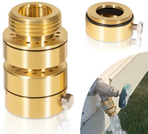PK1400 Self-Draining Vacuum Breaker, Hose Backflow Preventer - 3/4 Hose Thread, No Lead Brass