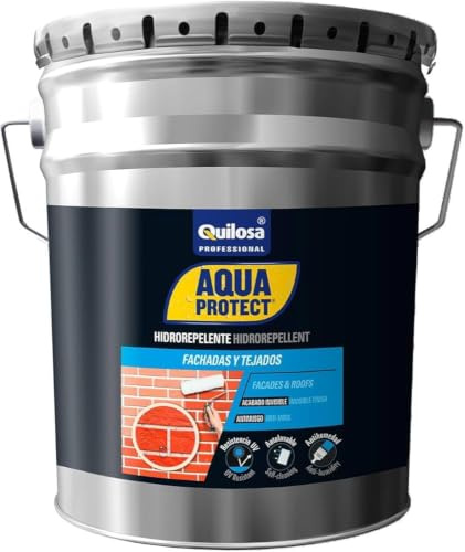 quilosa Aqua Protect Hidrorepelente Fachadas Y Tejados Invisible 25 Lt