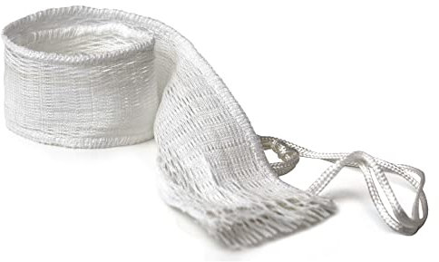 Fackelmann Malla de Cocción, Red para Cocinar, Bolsa para Garbanzos, Saquitos para Cocinar legumbres y Verduras, Malla para cocer garbanzos en Nylon, Resistente 180ºC, 36,5cm, 1 ud.