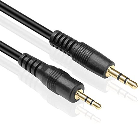 CABLEPELADO Cable de Audio Estereo Jack 2.5 Macho a Jack 3.5 Macho | Compatible con Bose QC45 QC35 QC25 Bose 700 Bose OE2, JBL T500BT T450BT T600BTNC, AKG Y40 Y50 Y45 | Cable Auriculares | 2 Metros