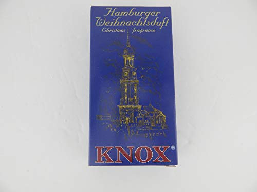 KNOX - Hamburger Weihnachtsduft - 24 STK. gemischt - Räucherkerzen - 1 Set - 24 Stück - 24er Pack