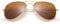 Pro Acme Polarised Sunglasses Women Men Classic Pilot Sunglasses 100% Real Glass UV400 Lens (Gold Frame/Crystal Brown Gradient, 58)