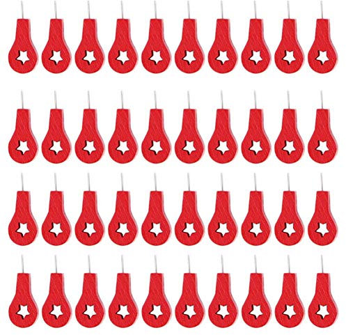 25/40 Stücke Pinnwand Nadeln, Push Pins Karte Reißzwecken Rote Pfeil/Karte Muster Kennzeichnung Pins für Bulletin Cork Board, büro, Schule(40 * Kartenform)
