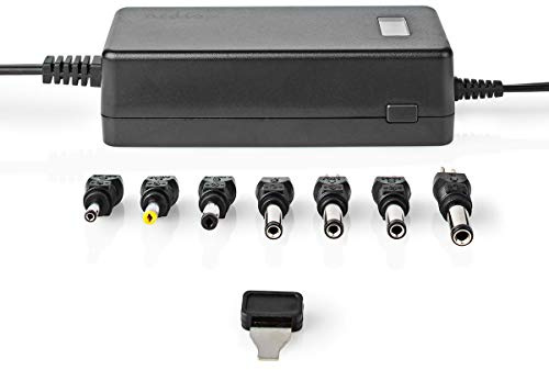 Universal-Netzteil - 36 W - 5-24 V DC - 1.80 m - 2.4 A - 3.0 A A - 7 Plug(s) - Schwarz
