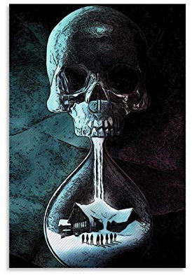 DANSHI Until Dawn Poster dekorative Malerei Leinwand Wandkunst Wohnzimmer Poster Schlafzimmer Malerei 12x18inch(30x45cm)