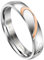 Sunligoo Paar Ringe mit Gravur Real Love Silber Partnerringe Halb Herz Puzzle für Hochzeit Verlobung Alltag und Hobby