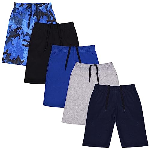 A2Z 4 Kids Boys Cotton Stretch - Shorts S07 5 Pack 5-6