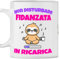 Tazza Fidanzata - Idea Regalo compleanno fidanzata, Festa anniversario della fidanzata, regalo di Natale - Fidanzata in Ricarica