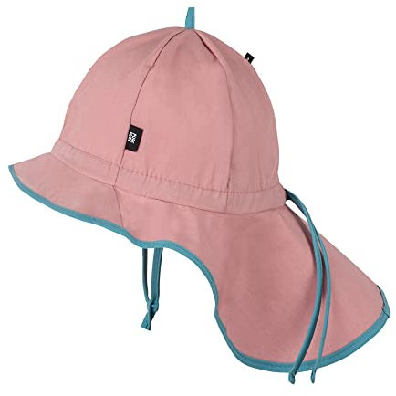 Pure Pure Mädchen Flapper Sonnenhut Dusty roseKopfumfang in cm: 51