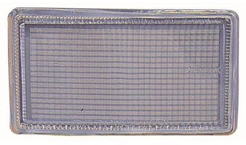 DEPO Blende Kompatibel mit Nebelscheinwerfer Weiß Kompatibel mit VW Golf 3 Cabrio 1E7 93-98